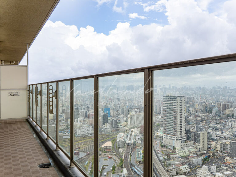 ロイヤルパークスタワー南千住　3LDK室内写真　バルコニー